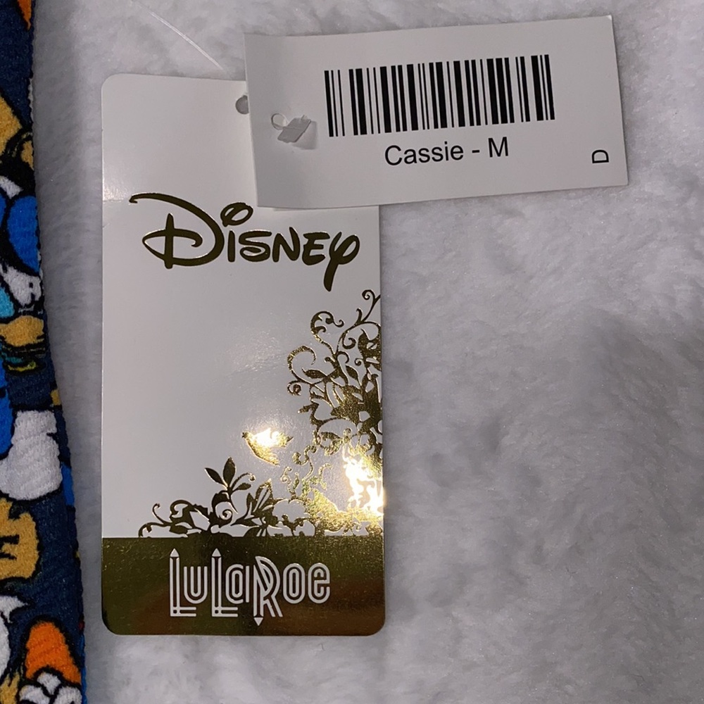 NWT Disney LuLaRoe Donald Duck Skirt - Picture 2 of 3
